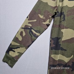 Citylab Classic Thermal Shirt Mens M Multicolor Camouflage Cotton Waffle Knit
