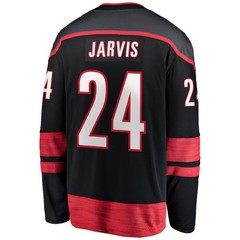 Men’s Carolina Hurricanes Black Home Premium Custom Stitched – Full Size