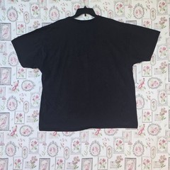 Christmas Space Cats T-Shirt Santa Hats Sleigh Moon Galaxy Black Graphic Tee 3XL