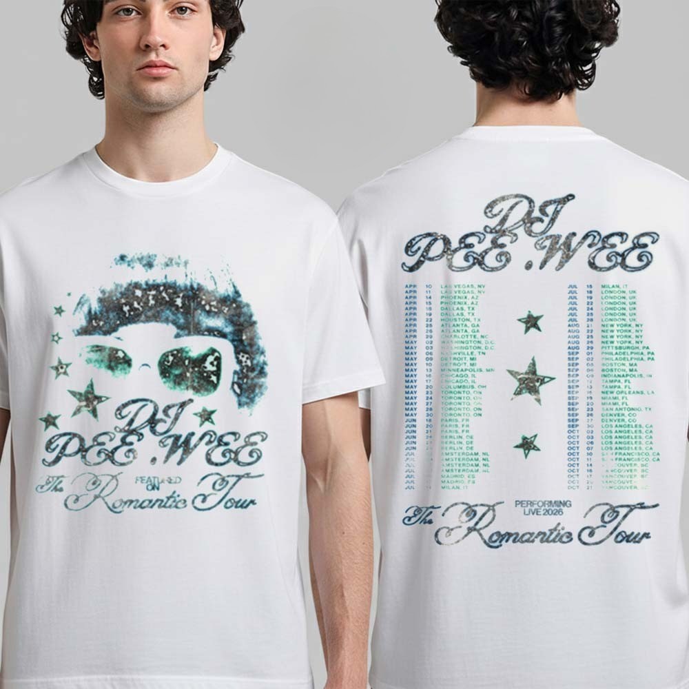 DJ Pee Wee Anderson .Paak 2026 T-Shirt Romantic Tour Concert Tee