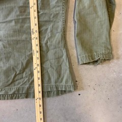 Vintage 50s 13 Star Button HBT Shirt Herringbone with Patch