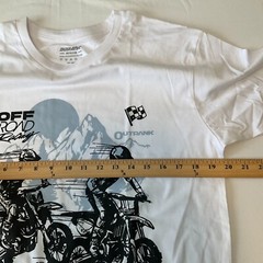 Outrank Always Active Short Sleeve T Shirt Mens Size M White Racing Graphic