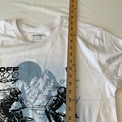Outrank Always Active Short Sleeve T Shirt Mens Size M White Racing Graphic