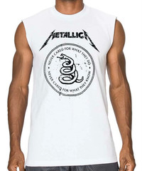 Metallica ‘NEM’ Heavy Metal Band Men’s Muscle Shirts (Multiple Variations)