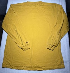 VTG Mecca 90’s Y2K Men’s Hip Hop Streetwear Urban Pullover Size 3XL XXXL Mustard