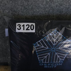 Defcon DEF CON 25 T Shirt XL VTG 2017 Las Vegas Computer Hacker Conference Tech