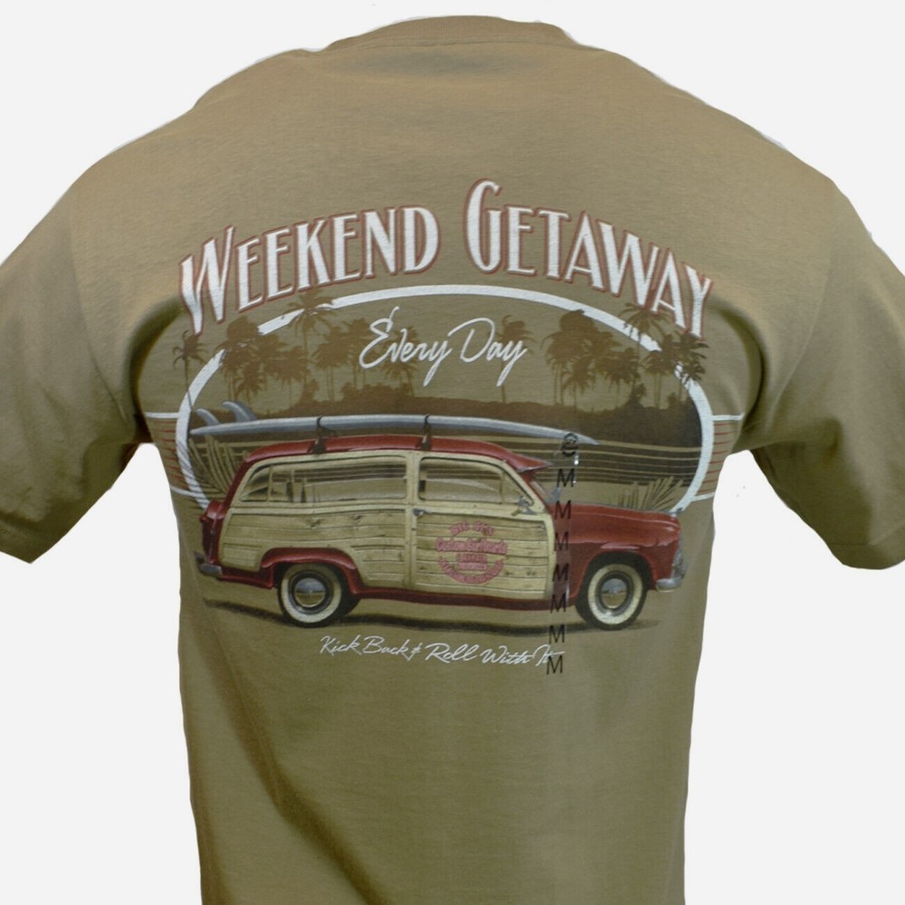 Men’s T Shirt- Weekend Getaway-Ford cars -” Out of Bounds” Reg 22.00-NWT