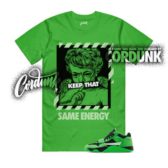Green Spark Scott Vapor Black Travis Rex T Shirt Match ENERGY ALT