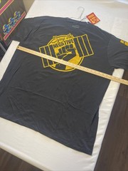 Mutant Muscle Wear Shirt Men 3X Black & Yellow Graphic Print Enjoy The Negative