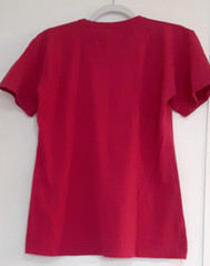 I Climbed the Great Wall T-shirt Red SMALL to MEDIUM (even though tag says XXL