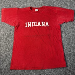 Vintage Champion Indiana University Shirt Size M Single Stitch Made In The USA