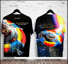 Band ELO Electric Light Orchestra 3D Christmas All Size S-5XL T Shirt ELO DI862