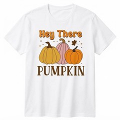 Hey There Pumpkin Cute Fall Autumn Thanksgiving T-shirt For Men Women