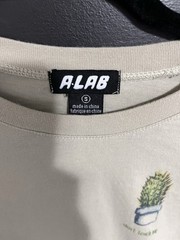 ALAB Sup Succa Cream Graphic Tee Unisex Adult Sz Small EUC