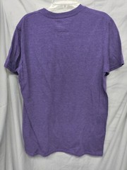 Men’s Short Sleeve Tshirt, Brand Gold Toe, Purple, Size Medium 38-40