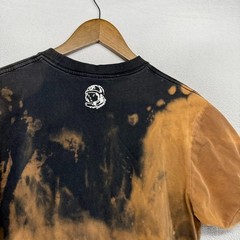Billionaire Boys Club Shirt men’s Medium Black Acid Wash Bleach Dyed BBC Graphic