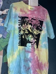 dragon ball z toei animation tye dye shirt Size Medium / Large
