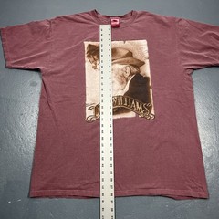 Vintage Don Williams The Gentle Giant Tshirt XL Purple Dbl Sided VTG Music