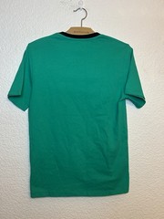 Levi’s Classic Casual Green Black Collar Short Sleeve Graphic Logo T-shirt Men S