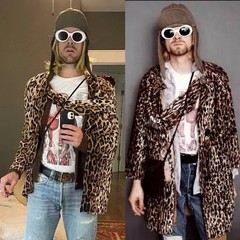 Vintage 90s Kurt Cobain Nirvana Anatomical Chart Tee Fruit of Loom Tag Sz XL