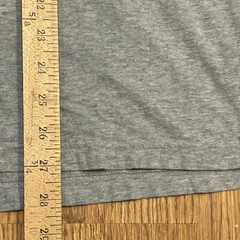 Chaps T Shirt Men’s XL Gray Short Sleeves Fisherman Fishing Crewneck Cotton