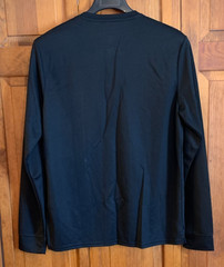 Men’s NEW APT. 9 Premier Flex L/S Black Ultrasoft Henley – L