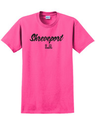 Shreveport, Louisiana State T-Shirt Short Sleeve Graphic Tee Unisex apparel