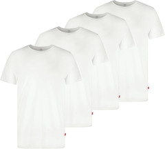 Men’S 4-Pack Basic Crew Neck T-Shirt, Soft Cotton, Tag-Free, Breathable Comfort
