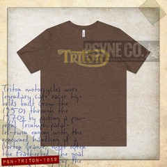 Triton Motorcycles 1959 Vintage Men’s T-Shirt