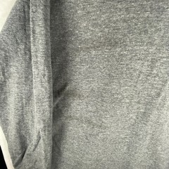 L.L. Bean Shirt Mens XL Gray Long Sleeve Henley Double Layer Lined Wool Blend