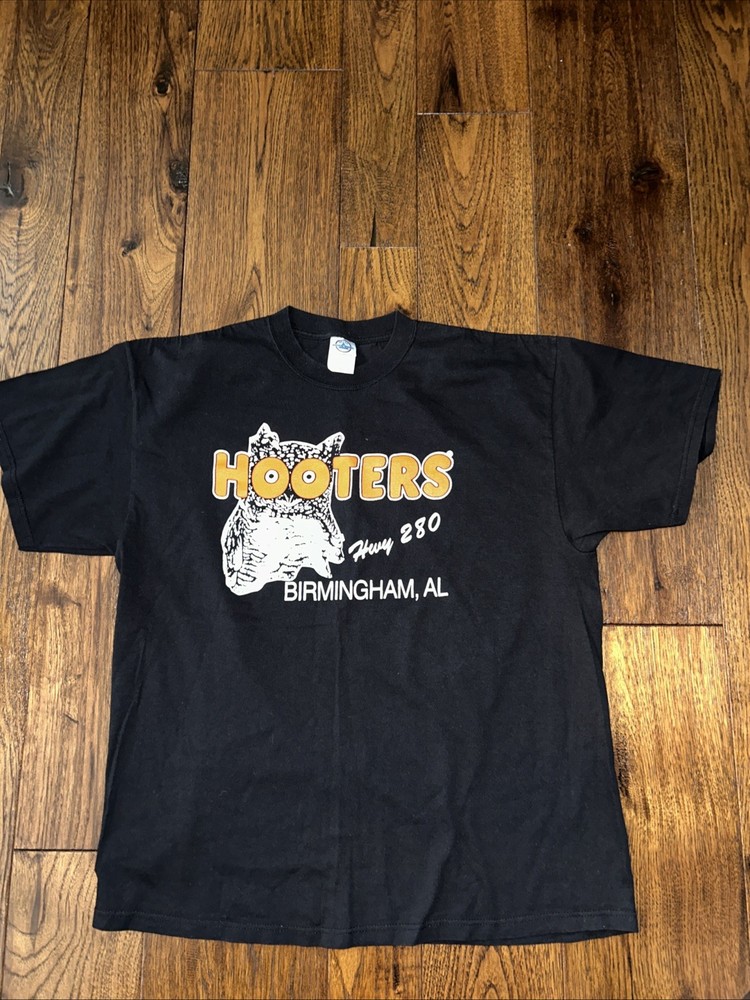 Vintage Hooters Wings Shirt, Birmingham, AL, HWY 280, T Shirt, size XL Adult