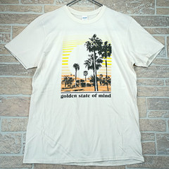 Cannabox Exclusive Shirt Large Golden State Of Mind California Cannabis Logo Tee