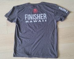 Reebok Spartan Race T Shirt Mens L LArge 2015 Finisher Gray short sleeve