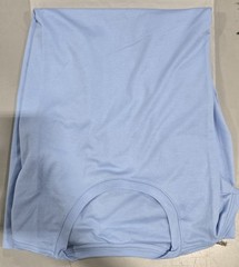 GENERIC UNI-SEX T-SHIRT 71% RAYON, 25% POLYAMIDE, 4% SPANDEX – L – LIGHT BLUE