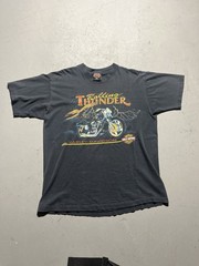 Vintage 90s Fun wear Harley Davidson Rolling Thunder single stitch size xl