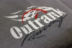 OUTRANK “ALL GAS” ULTRA HEAVY WEIGHT OVERSIZED SNEAKER T-SHIRT Cement Grey