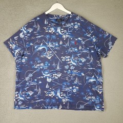 Polo Ralph Lauren T-Shirt Men’s 3XB Big Hawaiian Swordfish Island Travel Casual