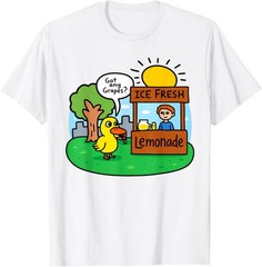 Ice Fresh Lemonade Got Any Grapes Duck Funny Gifts Meme T-Shirt