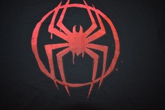Spider-Man Across The Spider-Verse Mens Big & Tall Splatter Logo Shirt New 4XLT