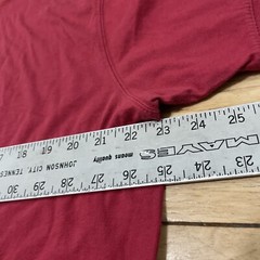 Dockers Khakis T Shirt Men XL Red Retro Laundry Finish Vtg 90s Spellout Tee XL