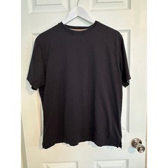 Left Coast Tee – 100% Pima Cotton – Black Crew Neck Short Sleeve T Shirt
