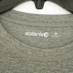 Solaris Active Men’s Short-Sleeve T-Shirt S Light Gray Heather Aris Tee NWT