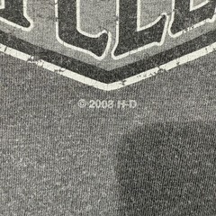 Harley-Davidson Shirt Mens XL Gray Stubbs Houston Texas Dealer Motorcycle Tee