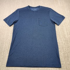 Travis Mathew Shirt Men Small Cloud Collection Blue Golf Tee