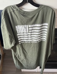 Black Rifle Coffee Company In Brass We Trust T Shirt 3XL New