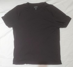 Boohoo MAN Black 100% Cotton Short Sleeved T-Shirt Men’s 2XL