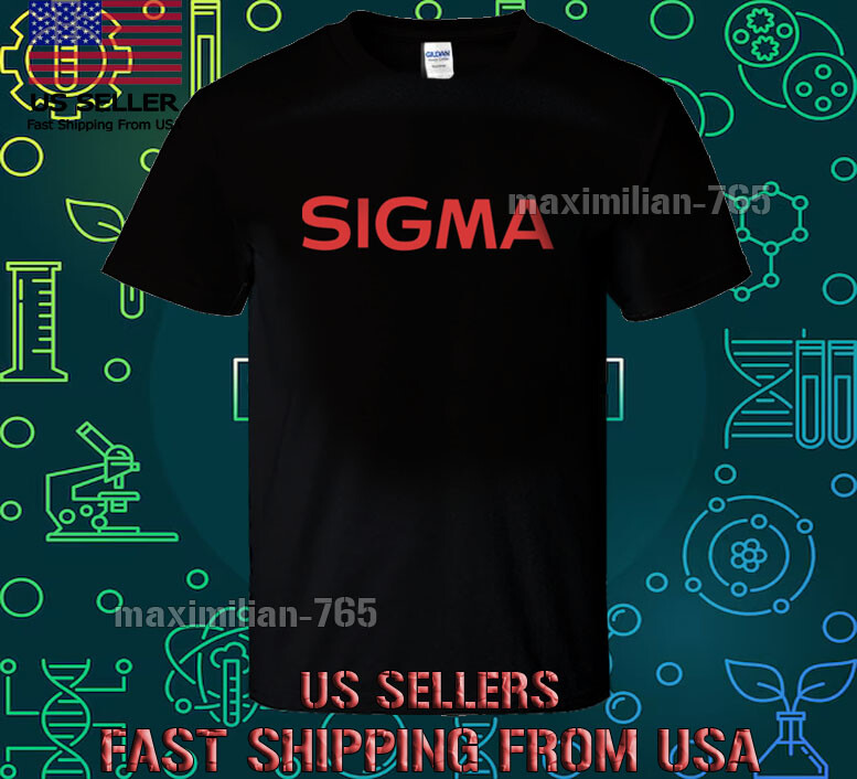 NEW SHIRT SIGMA LENSES PHOTOGRAPHY RUNCING LOGO T-SHIRT SIZE FUNNY S TO 5XL