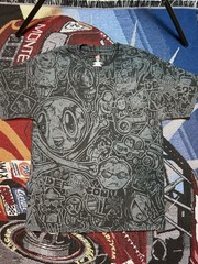 Defcon AOP Shirt Hacker Convention Def Con All Over Print Men’s Large Logo Rare