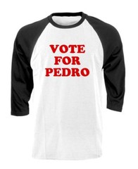 VOTE FOR PEDRO dynamite funny election – Retro Style Raglan T-Shirt