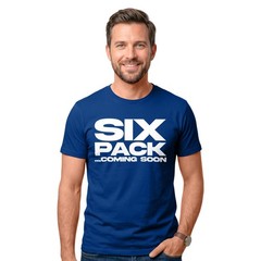 Six Pack Coming Soon Funny T Shirt Mens Dad Gym Workout Body Fitness Abs Gift